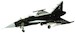 Saab JAS39 Gripen Swedish Air Force, Museum Black, 2