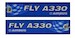 Keyholder with FLY A330 on both sides