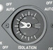 B737 Duct pressure gauge with servo motors.
