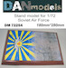 Stand model Soviet Air Force 160mm x 240mm