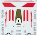 48-795 North American F86D-40 Sabre Late version with parabrake housing (86FIS)