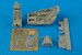Saab S35E Recon Draken Cockpit Set (Hasegawa)