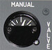 B737 Pressurization valve gauge with servo motors.