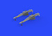 R23T Missiles for Mikoyan MiG23ML Flogger (Eduard/Trumpeter)
