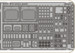 Detailset Consolidated B24J Liberator surface panels (Monogram)