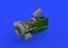 Focke Wulf FW190A-8 engine and fuselage Guns (Eduard)