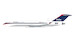 Boeing 727-200 Delta Air Lines N544DA polished belly