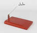 Executive Series Medium Mahogany Stand Flat Bar