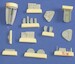 Messerschmitt Me262A Undercarriage set (Academy)