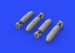 British 500lb Bombs 4x