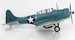 Douglas SBD-2 Dauntless US Navy "Battle of Midway"landing gear door missing ,bomb broken off