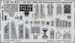 Detailset Mikoyan MiG29 Fulcrum 9-13 Interior Self Adhesive (Great Wall)