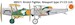 LVA WW1 Bristol Fighter, Nieuport type21/23