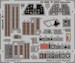 Detailset Curtiss P40M Interior Self Adhesive (Hasegawa)