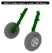 Spitfire 4 spoke wheels (Eduard)