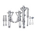F4C/D/J/S Phantom Metal landing gear