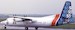 Fokker 50 Fokker House Color PH-DMO With Stand