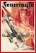 Wehrmacht Feuertaufe Flugzeug metal poster metal sign