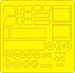 Russian A222 130mm coastal Paint mask -EXPERT- (Model Collect)
