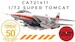 F14D Super Tomcat US Navy 50th Anniversary model 1970 - 2020