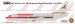 B737-300 (Piedmont Bare metal Red)