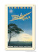 Homeward to Netherlands - KLM Royal Dutch Airlines - c. 1944 Vintage metal poster