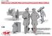 German Luftwaffe Pilots and Ground Personnel in Winter Uniform