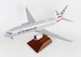 Boeing 737 MAX 8 American N324RA W/Wood Stand & Gear  SKR8272 image 1