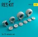 Sukhoi SU25 Frogfoot Wheels set