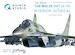 Mikoyan MiG29SMT (9-19) Fulcrum Interior 3D Decal for Zvezda