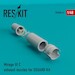 Mirage IIIC/J Exhaust Nozzle upgrade set (Eduard)