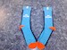 Pair of KLM socks various sizes blue/white