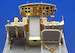 Detailset UH1C Huey interior (Academy/MRC/Italeri)