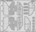Detailset F4B Phantom Airbrakes (Academy)
