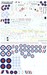 Stencil Data, Roundels etc (Hawk , Harrier GR5/7, Tornado F3, Tornado GR4)