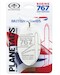 Keychain made of real aircraft skin: Boeing 767 British Aiways G-BNWH White