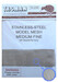 Stainless-steel model mesh (Medium fine) - small