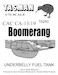CAC Ca13/19 Boomerang Underbelly Fuel tank