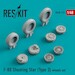 Lockheed F80/T33 Shooting Star Type 3 Wheel set