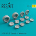 Vought A7A/B/C/D/E Corsair II Wheels set