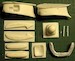 Replacement large sponsons, flotation gear, Nose radar for SA330 Puma (Airfix)