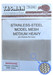 Stainless-steel model mesh (Medium Heavy) - small