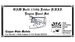 Fokker DVII Engine Panel Set (OAW version) (Revell)
