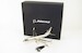 Metal Desk Model Boeing B737-8MAX Silver Chrome