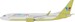 Boeing 737-800 Jin Air HL8015 With Stand