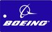 Bagagetag with BOEING on one side and writable backside, including metal wire