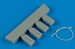 Universal Navy Wheel Chocks with nylon Rope