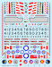 Canadian CF101 Voodoo (all units)