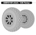 P51D Mustang wheels (Tamiya)