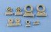 Wheel set for Messerschmitt BF109B/C/E (Metzeler tires)